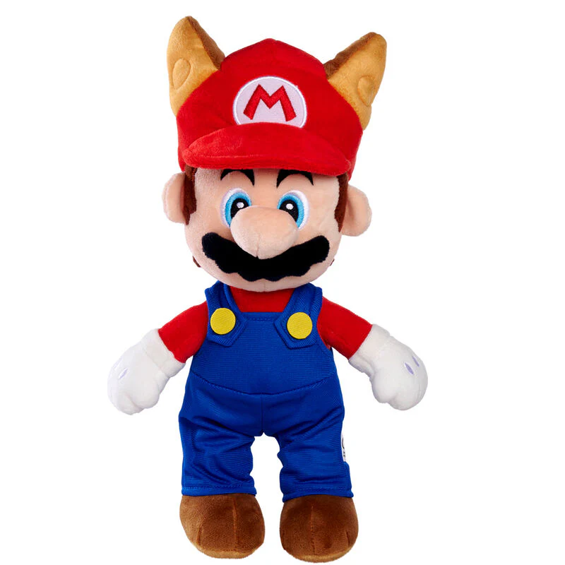 Peluche Mapache Mario Super Mario Bros 30Cm