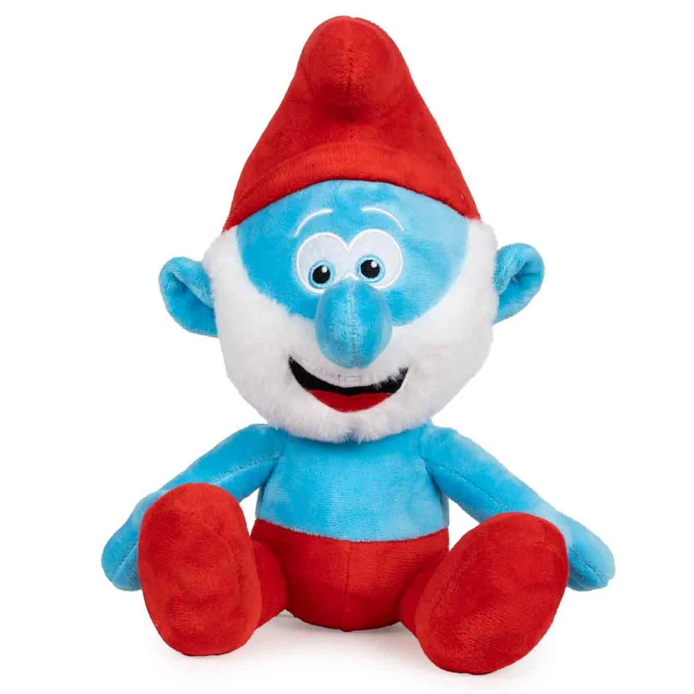 Peluche Papa Pitufo Los Pitufos 26Cm