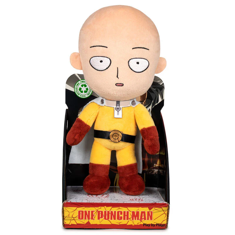 Peluche Saitama One Punch Man 27Cm