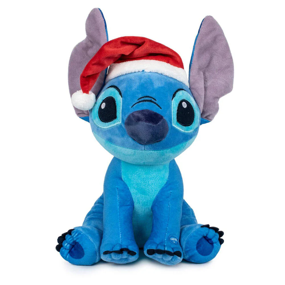 Peluche Stitch Christmas Disney Soft Sonido 26Cm