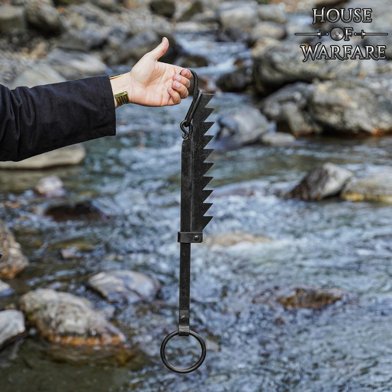 Percha para Olla / Caldero Gancho para Trasmallo Forjado a Mano - Discountinued - Image 2