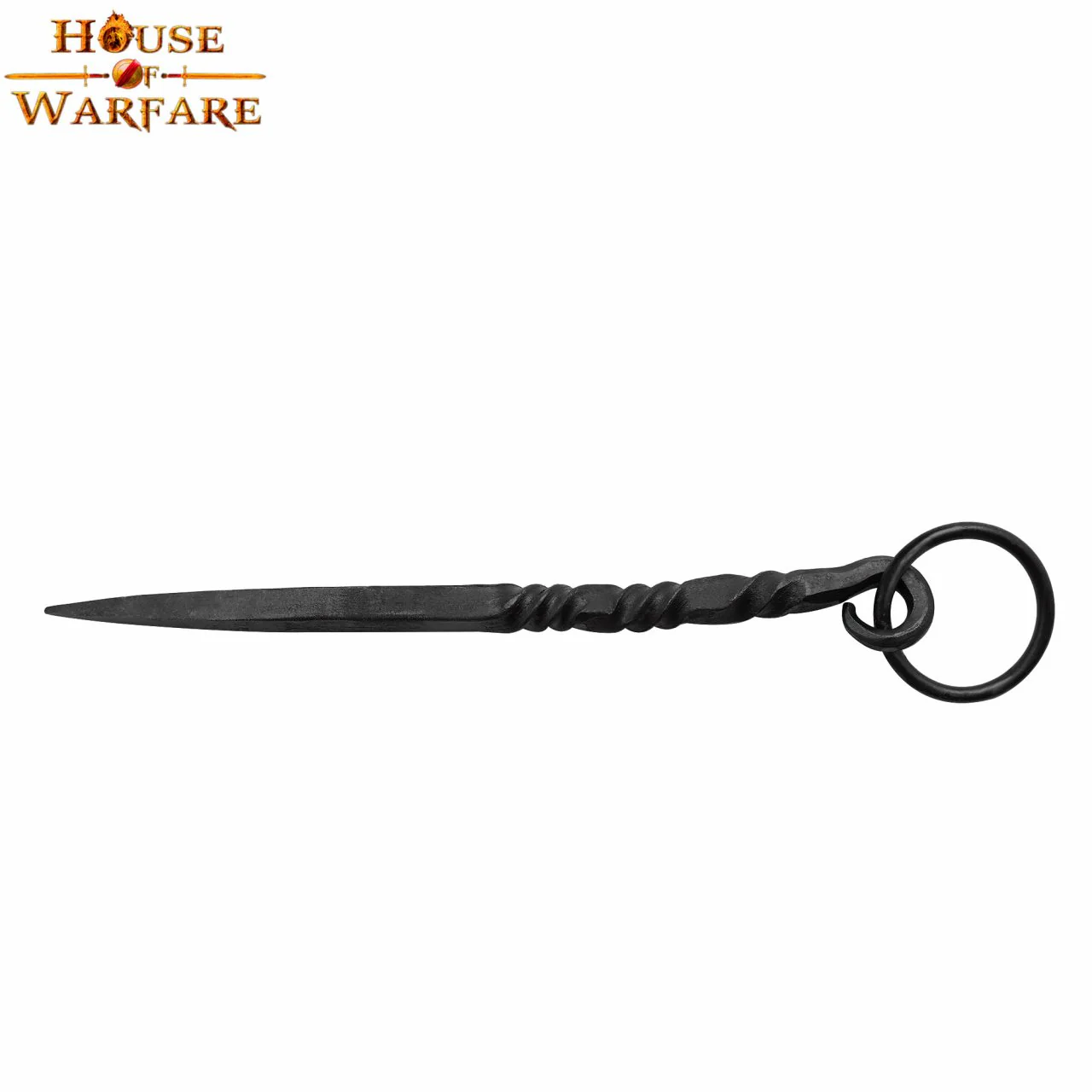 Pica Medieval de Hierro Negro Forjada a Mano - 7 Pulgadas Vikingo Herramienta de Comedor - Image 8