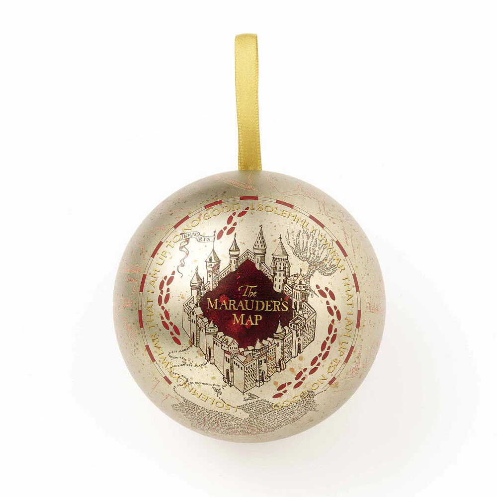 Pin Mapa De Los Merodeadores + Bola De Navidad Harry Potter - Image 4