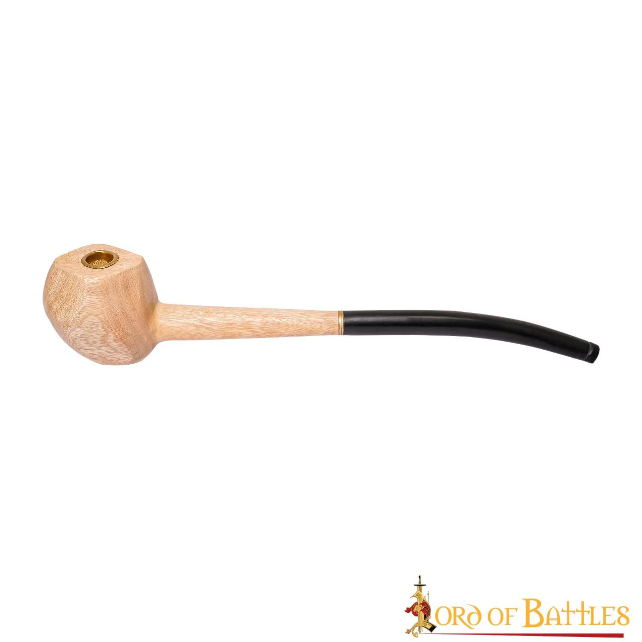 Pipa Fumar Shire - Acacia y Malla de Latón - Image 8