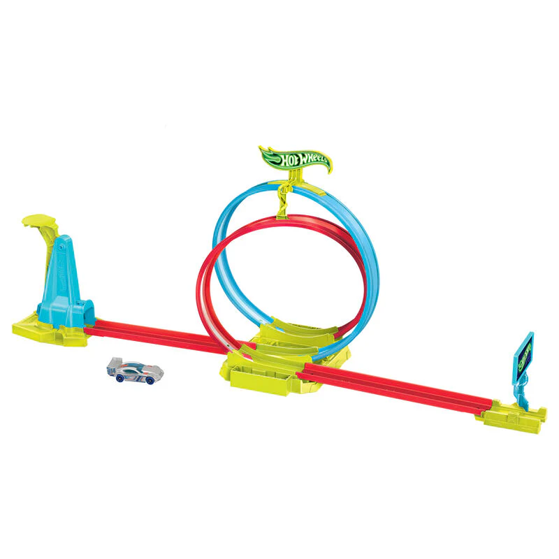 Pista Acrobacias Laser Neon Speeders Hot Wheels - Image 2