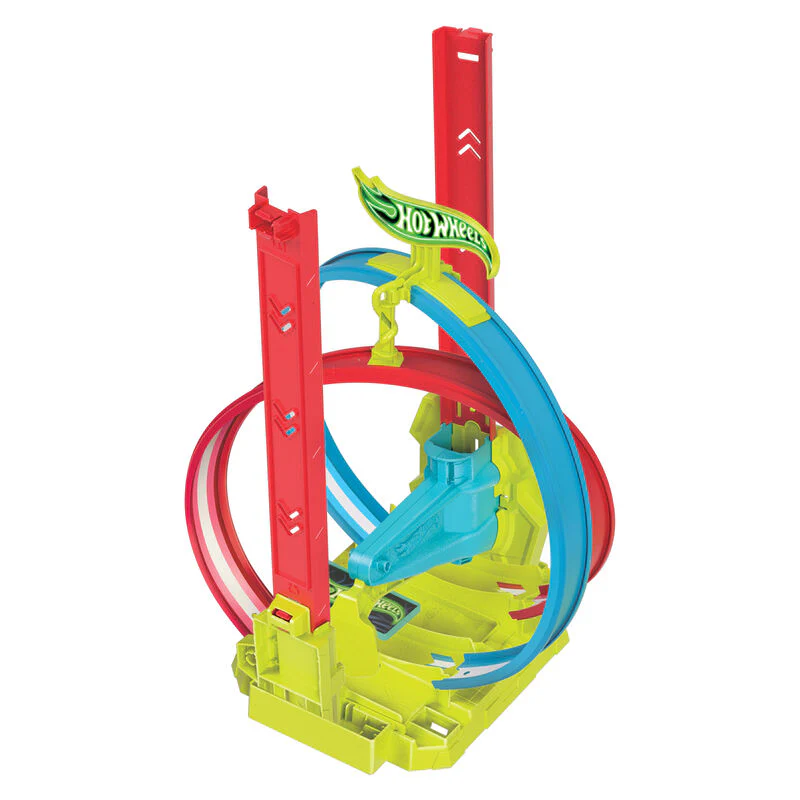 Pista Acrobacias Laser Neon Speeders Hot Wheels - Image 5
