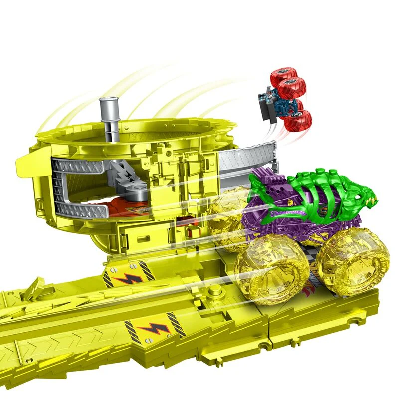 Pista Race & Chase Challenge Monster Trucks Hot Wheels - Image 5