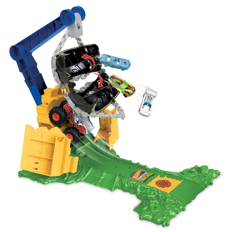 Pista Reto De Rhinomite Arena Smashers Monster Trucks Hot Wheels - Image 5