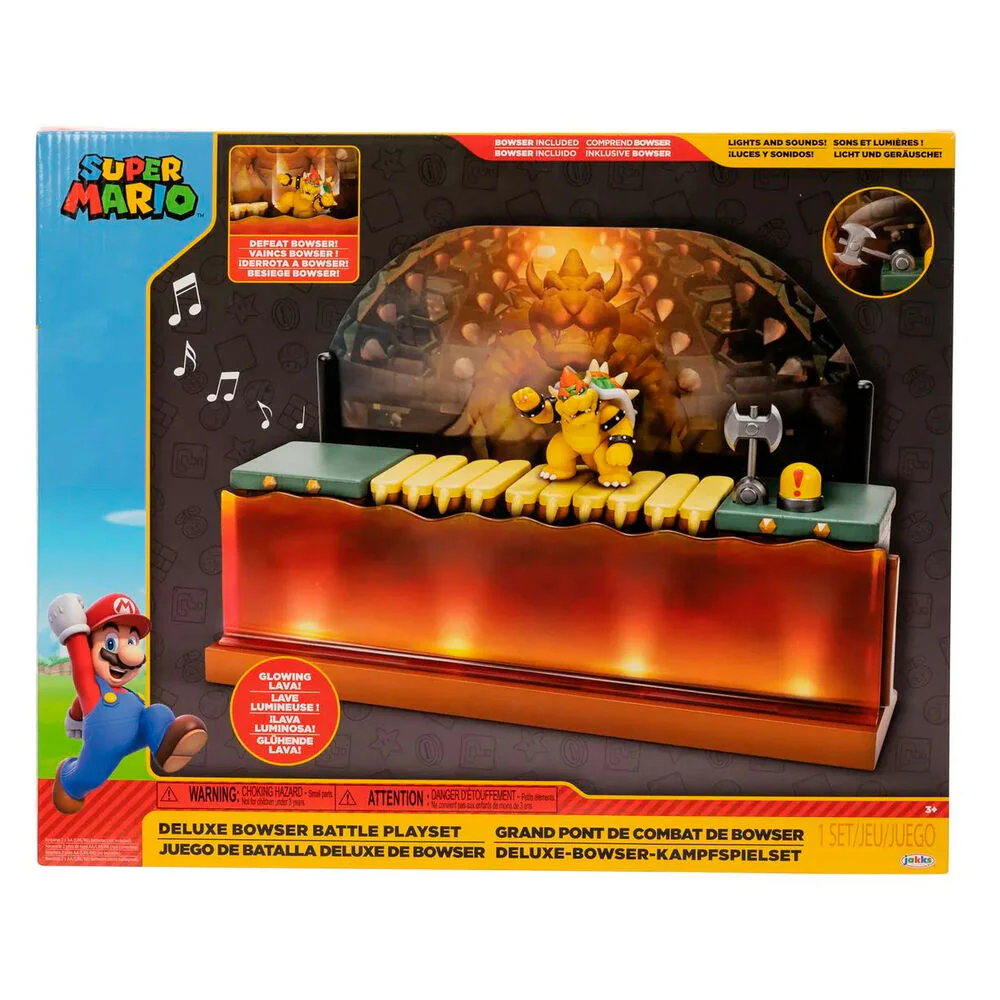 Playset Batalla Contra Bowser Deluxe Super Mario Bros - Image 2