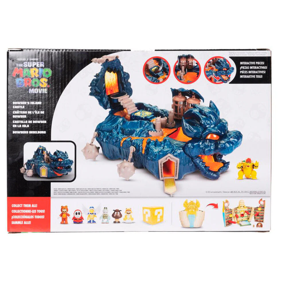Playset Castillo De La Isla De Bowser La Pelicula Super Mario Bros - Image 5