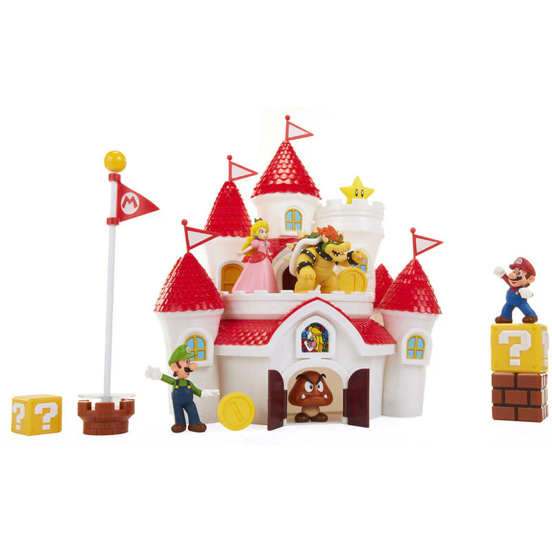 Playset Castillo Deluxe Reino Champiñon Super Mario Bros - Image 4
