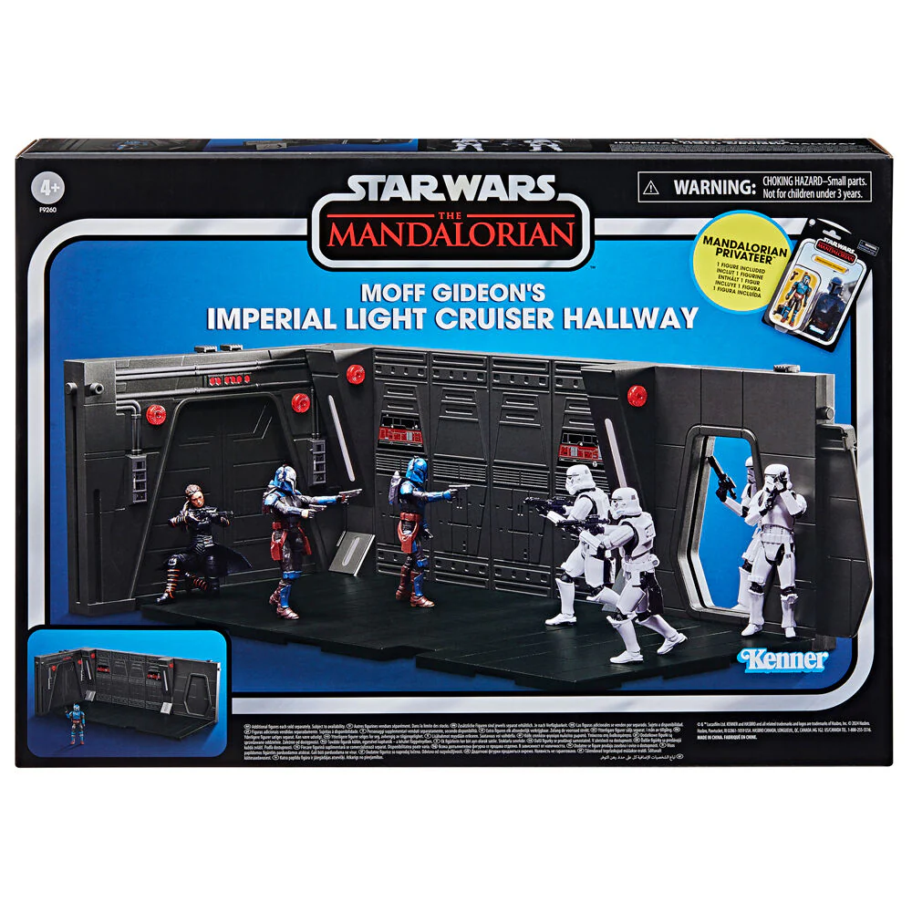 Playset Moff Gideons Imperial Light Cruiser Hallway + Figura Mandalorian Privateer Star Wars 9,5Cm - Image 5