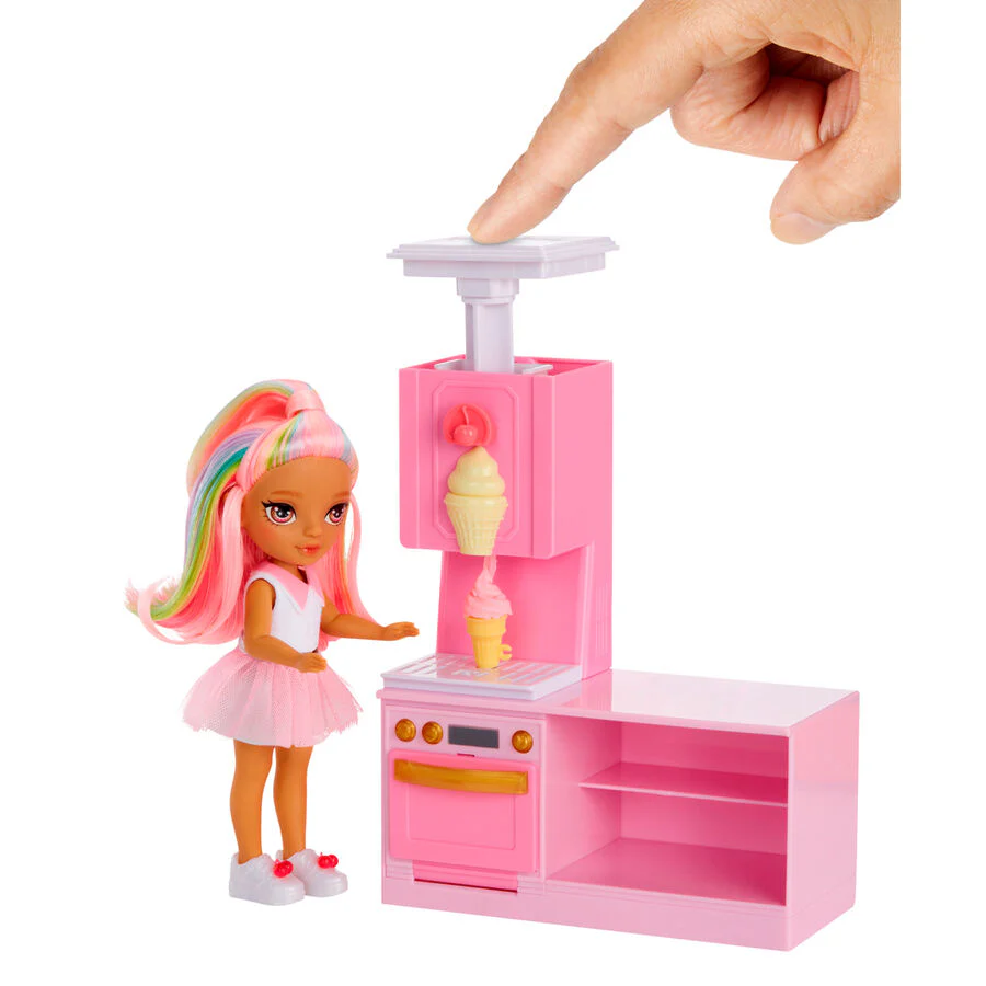 Playset + Muñeca Little Dessert Shop With Kandy Rainbow High - Image 5