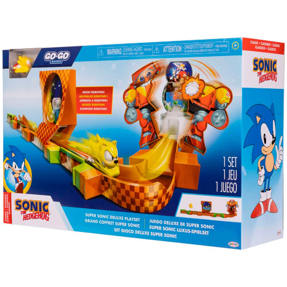 Playset Super Sonic Deluxe Go Go Racers Sonic - Image 7