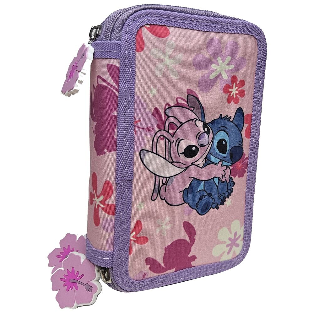 Plumier Angel & Stitch Disney Triple