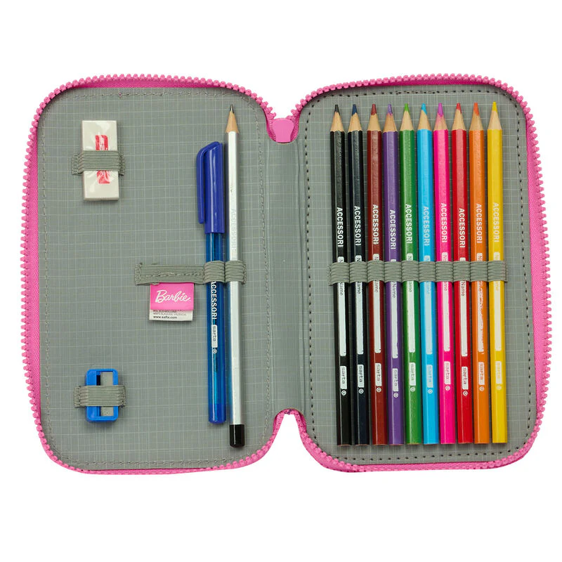 Plumier Love Barbie 28Pzs Doble - Image 4