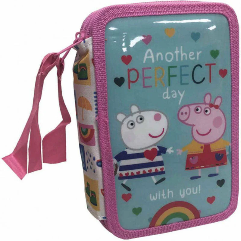 Plumier Peppa Pig Triple Completo