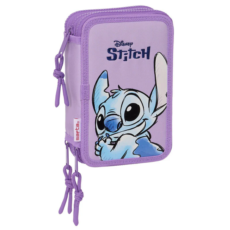 Plumier Sweet Stitch Disney 36Pzs Triple