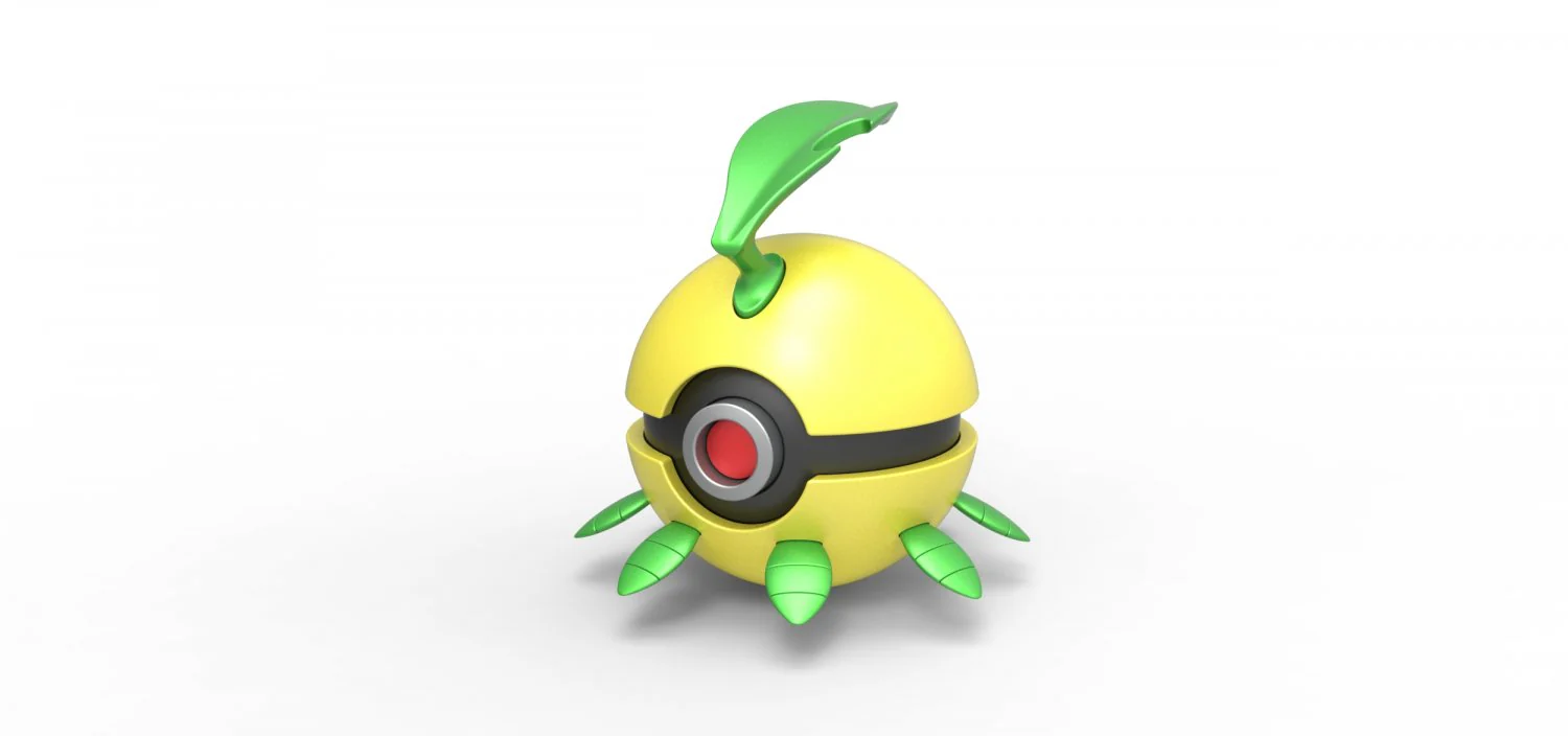 Pokeball Artesanal de Bayleef