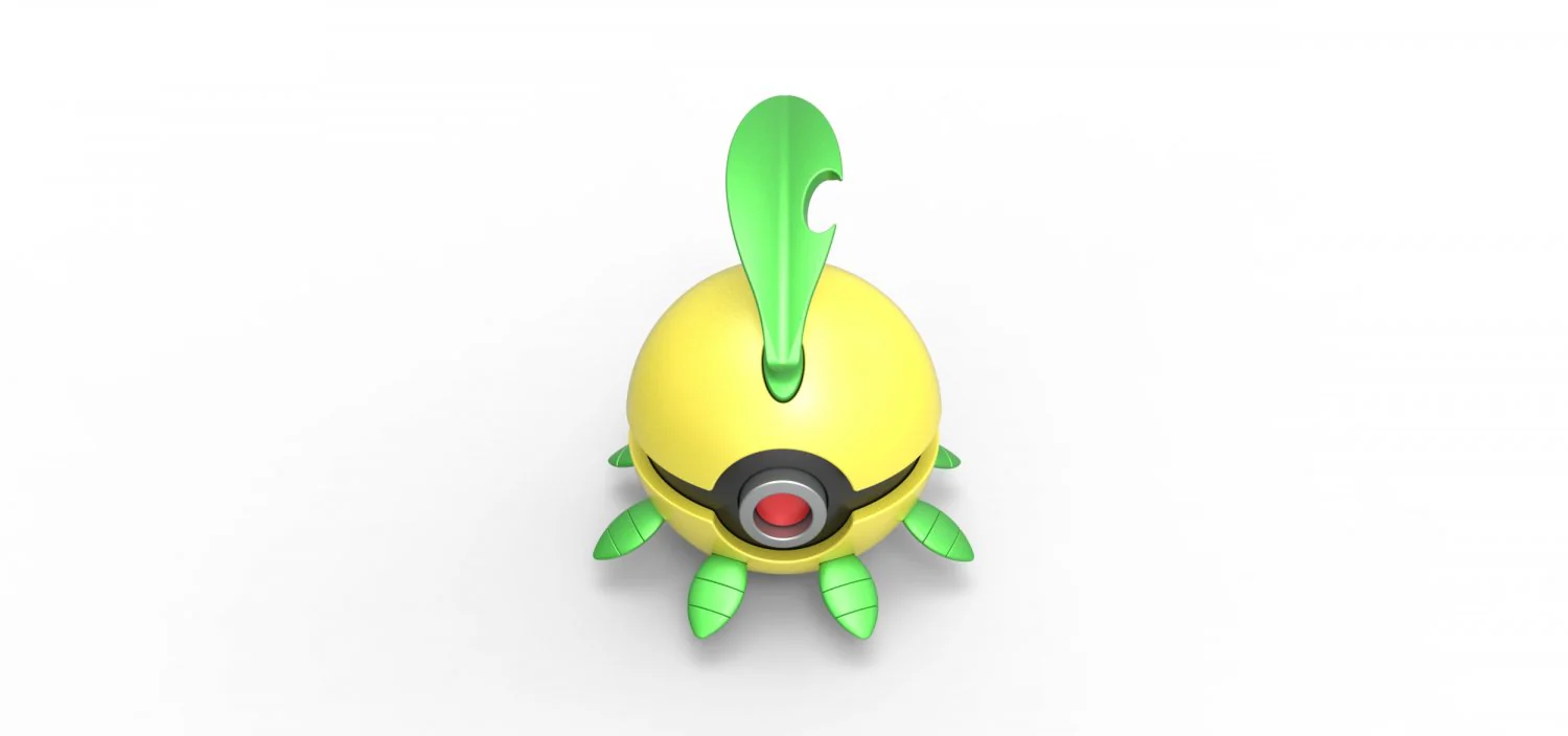 Pokeball Artesanal de Bayleef - Image 3
