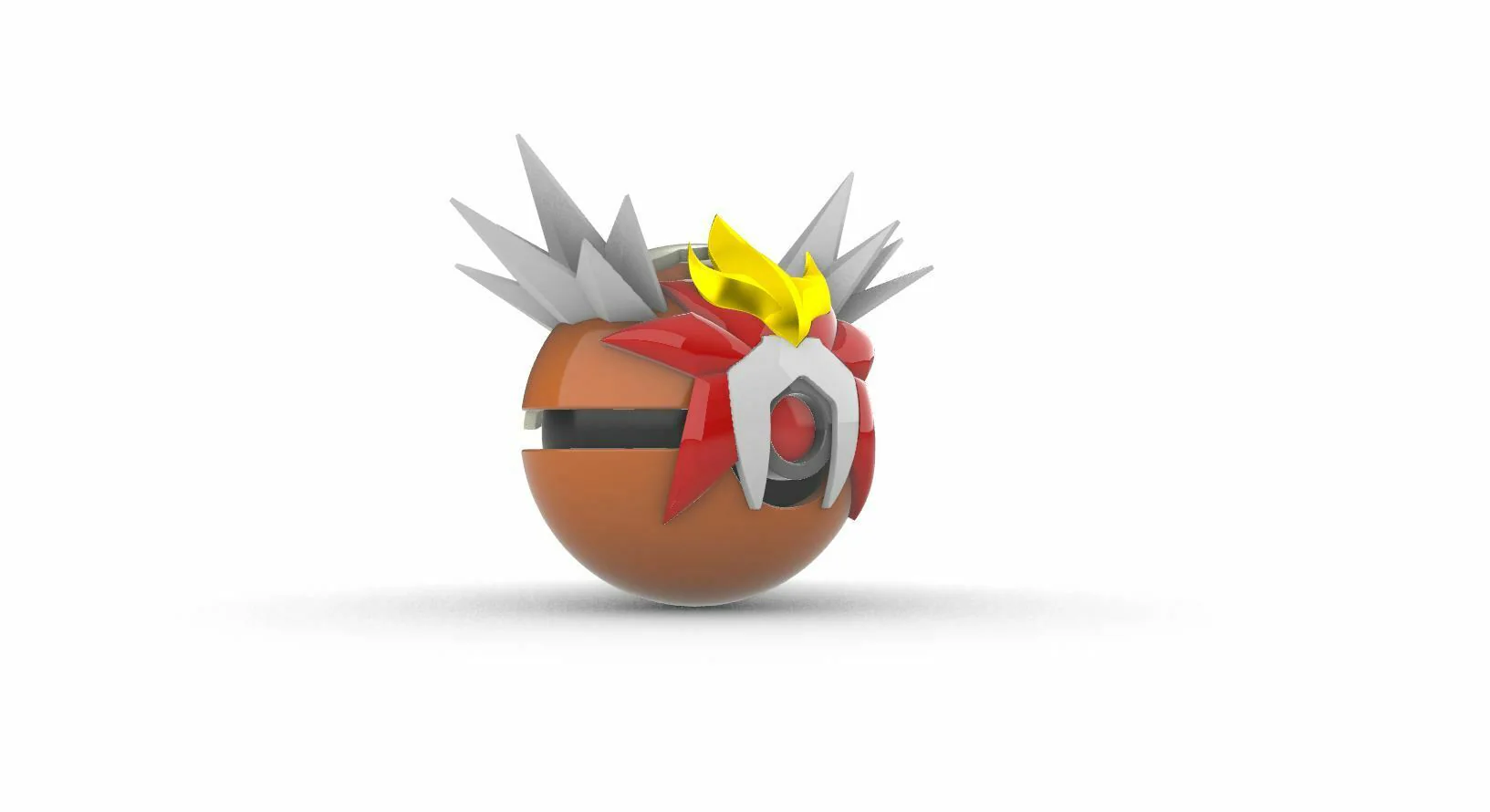 Pokeball Artesanal Entei
