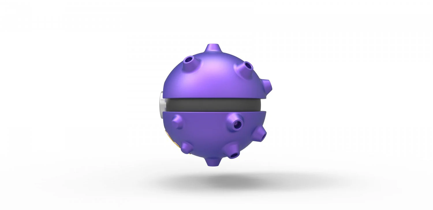 Pokeball Artesanal Koffing - Image 4