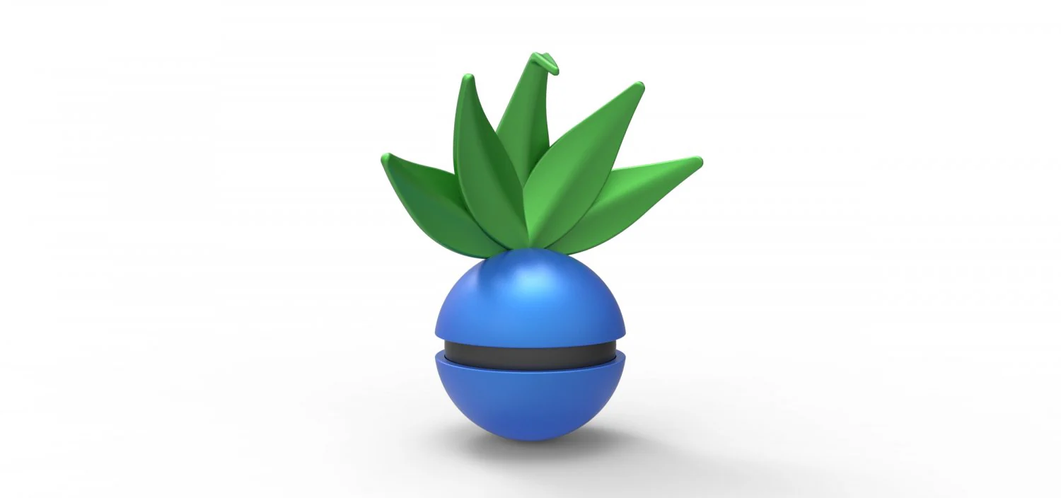 Pokeball Artesanal Oddish - Image 3