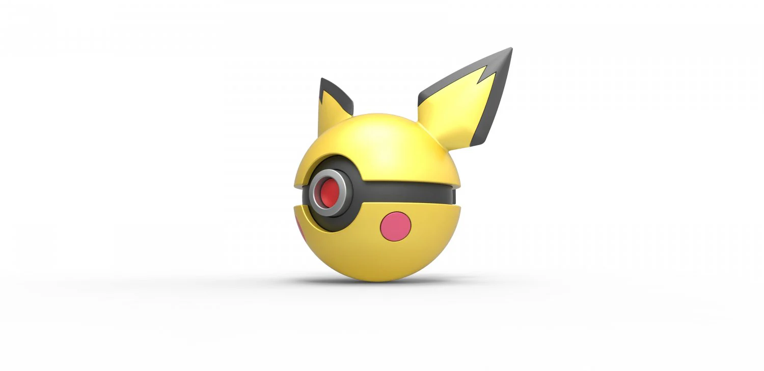 Pokeball Artesanal Pichu