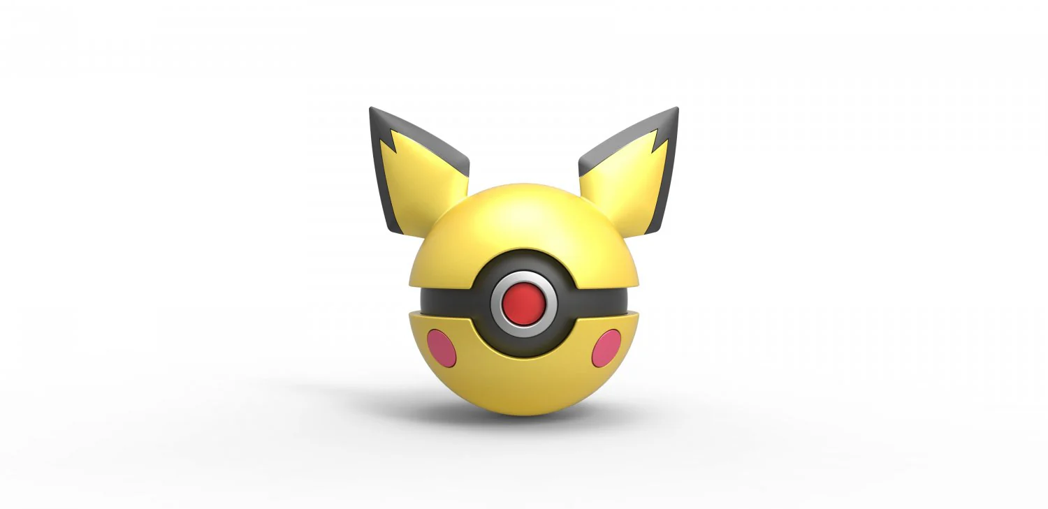 Pokeball Artesanal Pichu - Image 2