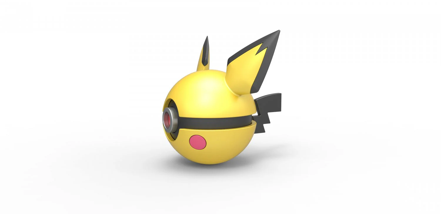 Pokeball Artesanal Pichu - Image 3
