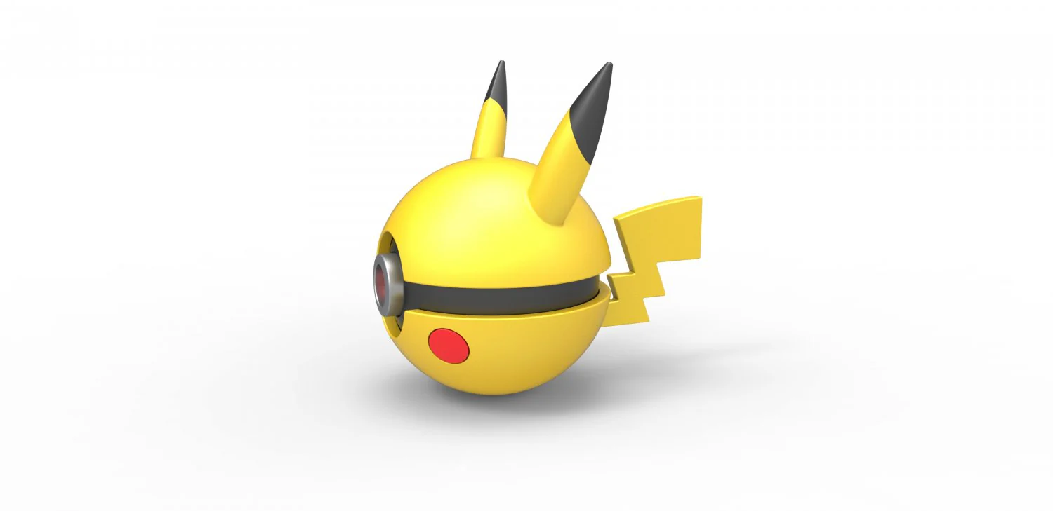 Pokeball Artesanal Pikachu - Image 2