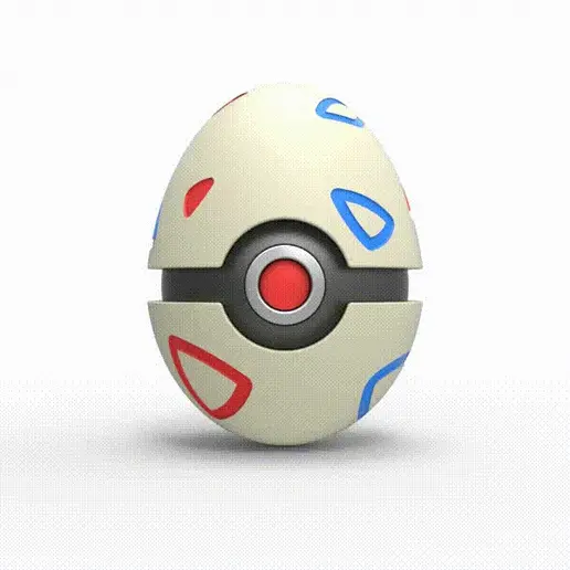 Pokeball Artesanal Togepi