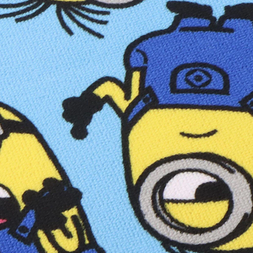 Poncho Toalla Minions Microfibra - Image 4