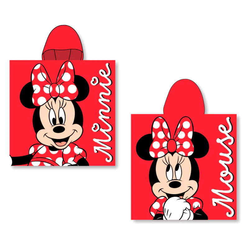 Poncho Toalla Minnie Disney Microfibra