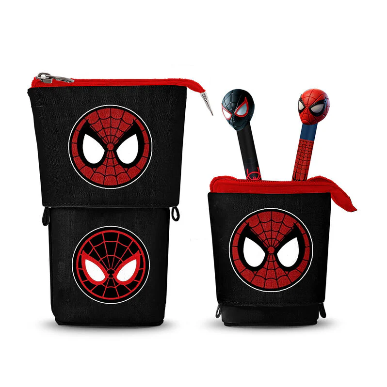 Portatodo + Lapiz + Boligrafo Spiderman Marvel