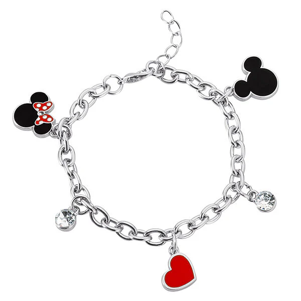 Pulsera Charm Mickey & Minnie Disney