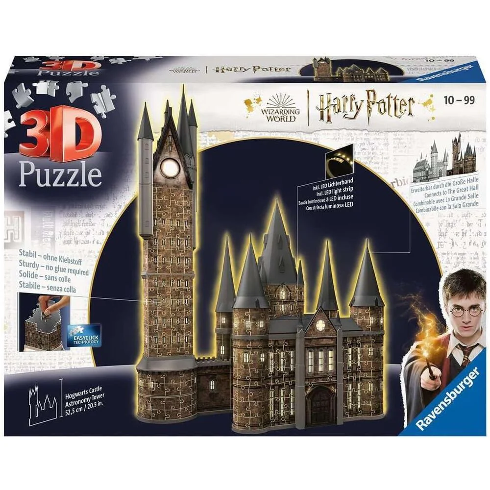 Puzzle 3D Castillo De Hogwarts Harry Potter 626Pzs - Image 2