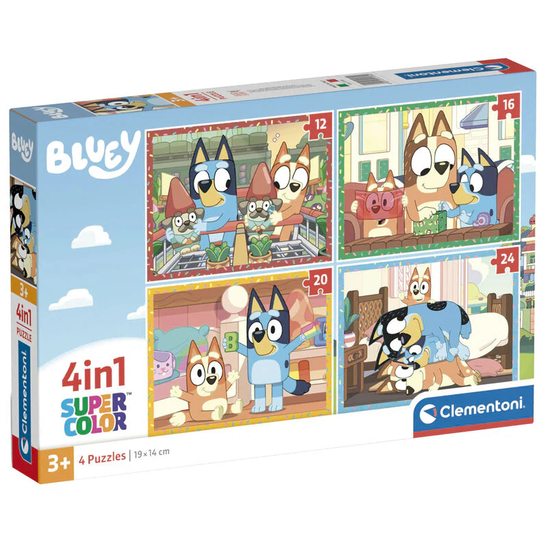 Puzzle Bluey 12-16-20-24Pzs