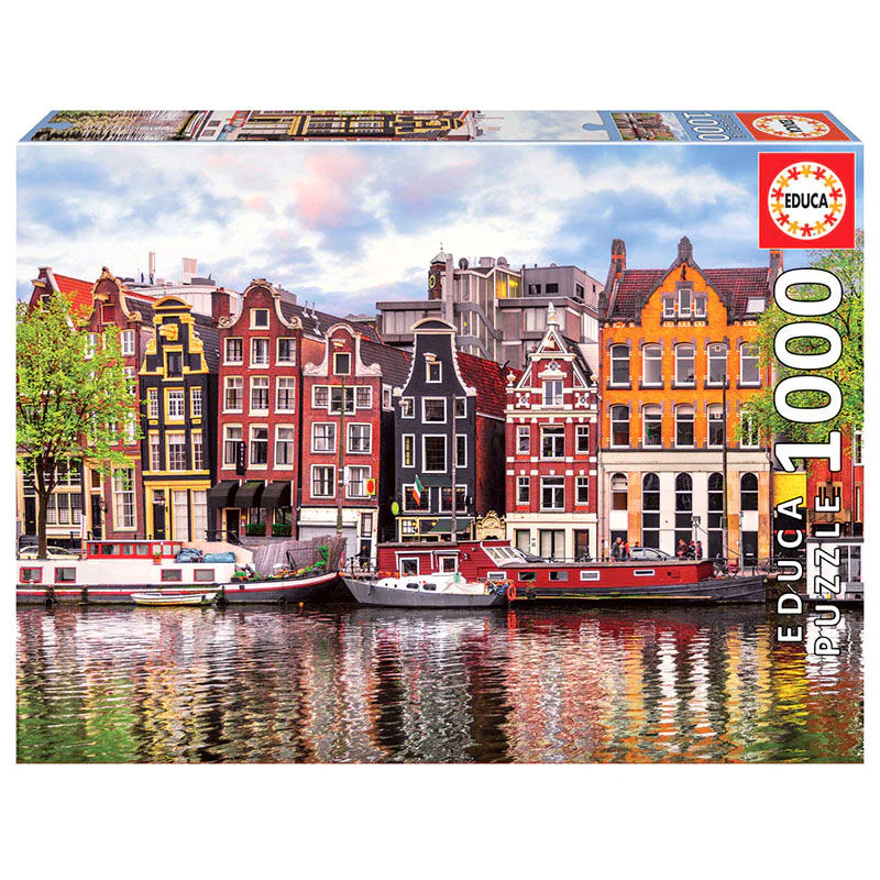 Puzzle Casas Danzantes Amsterdam 1000Pzs - Image 2