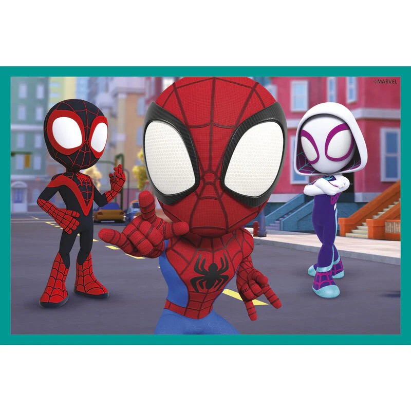 Puzzle Cubo Spidey And His Amazing Friends Marvel 6Pzs - Image 2