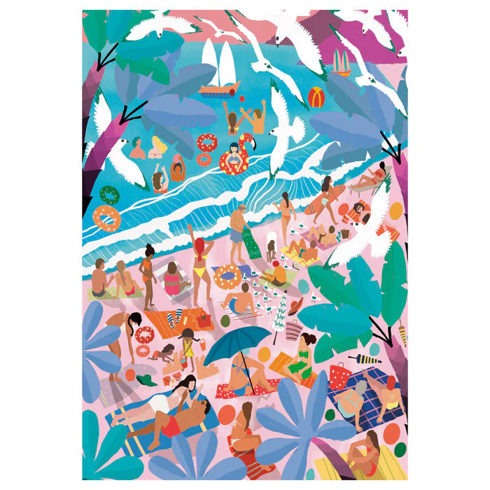 Puzzle Domingo En La Playa 1000Pzs - Image 2