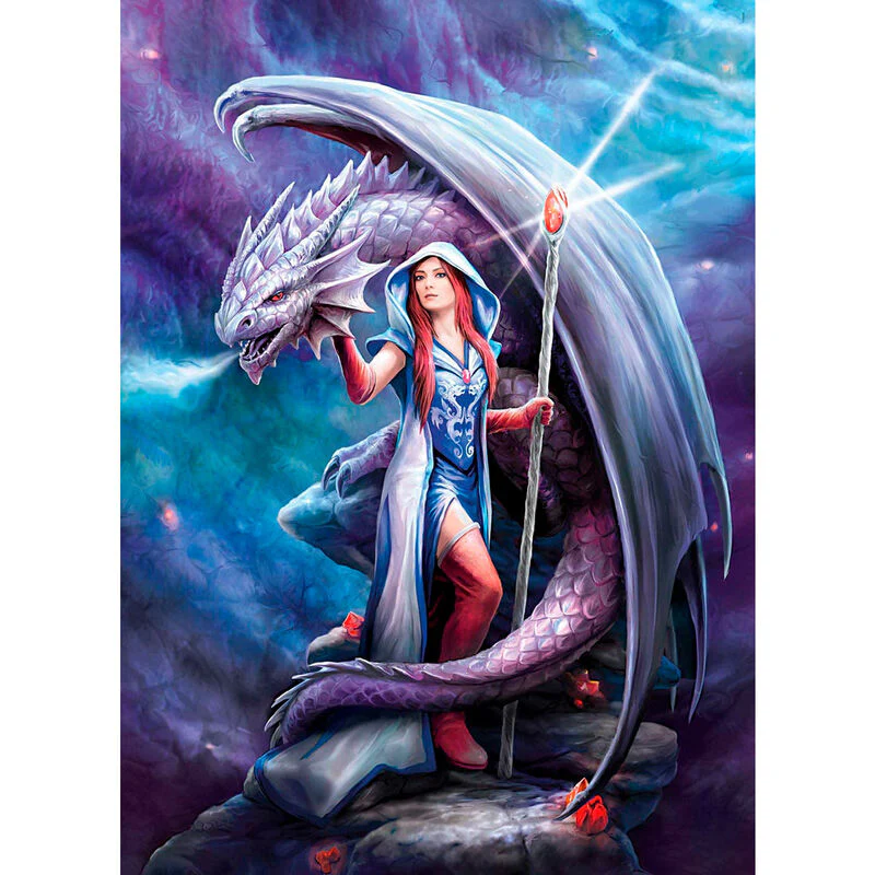 Puzzle Dragon Magico Anne Stokes 1000Pzs