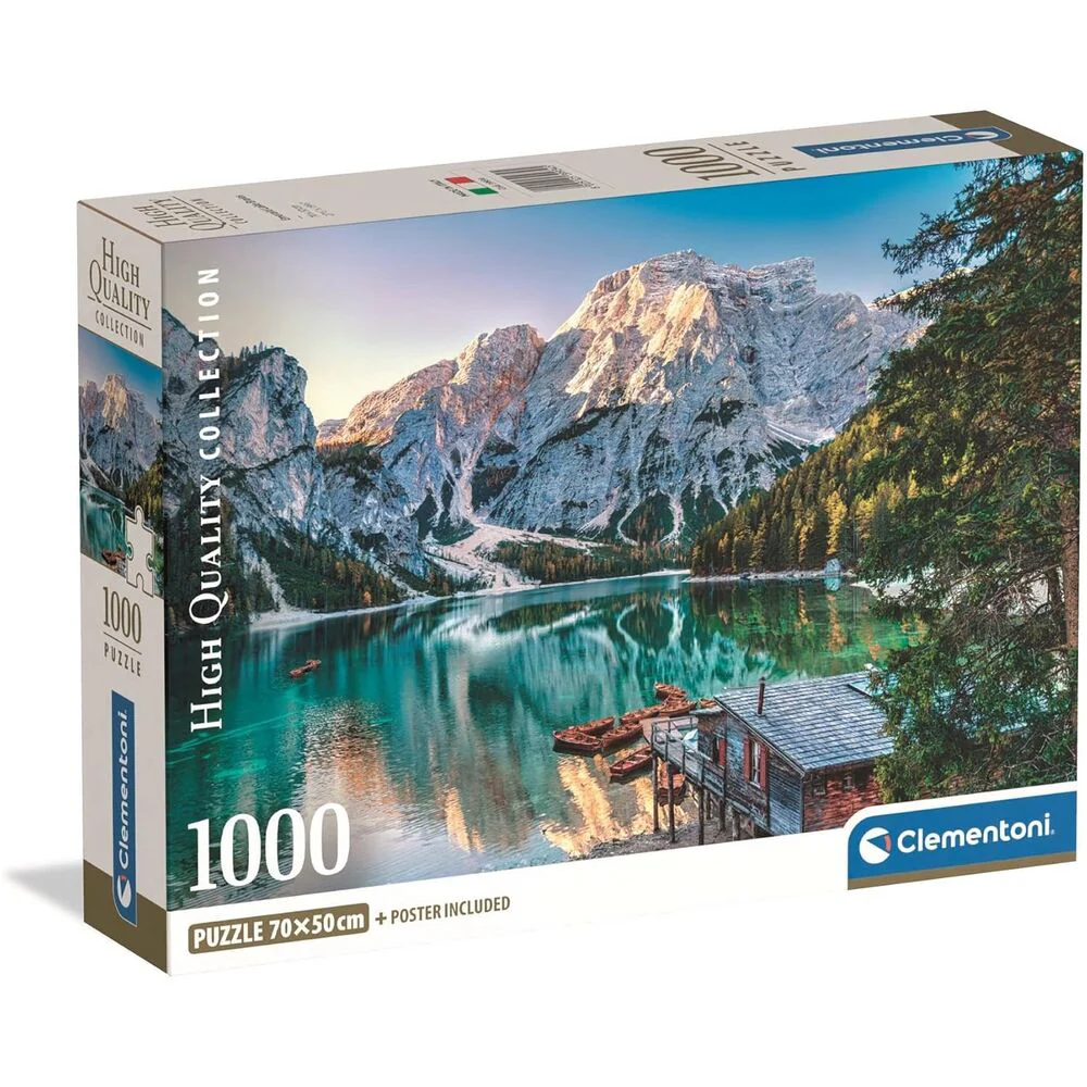 Puzzle Emerald Lake Braies High Quality 1000Pzs - Image 2