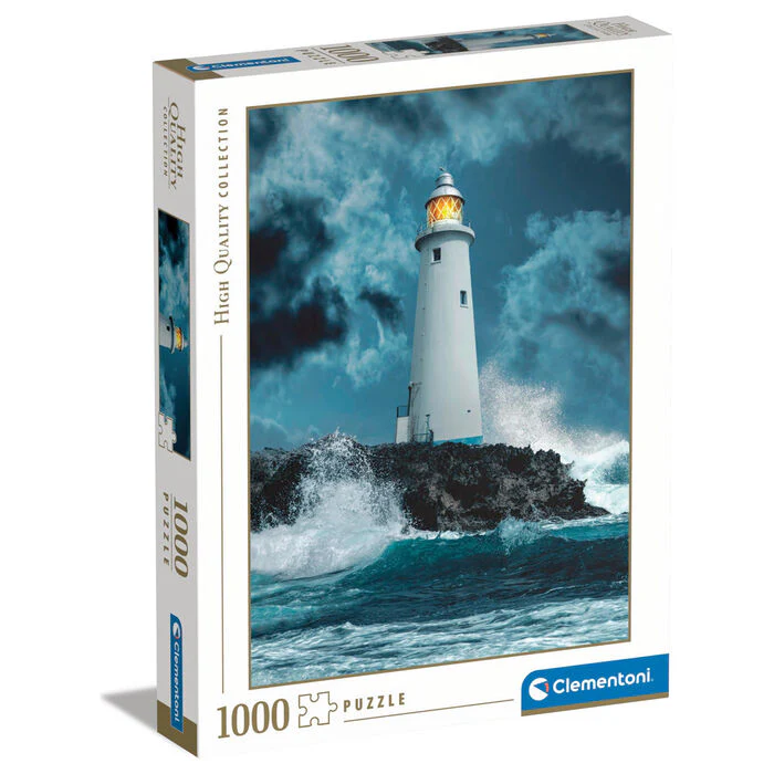 Puzzle Faro En La Tormenta 1000Pzs