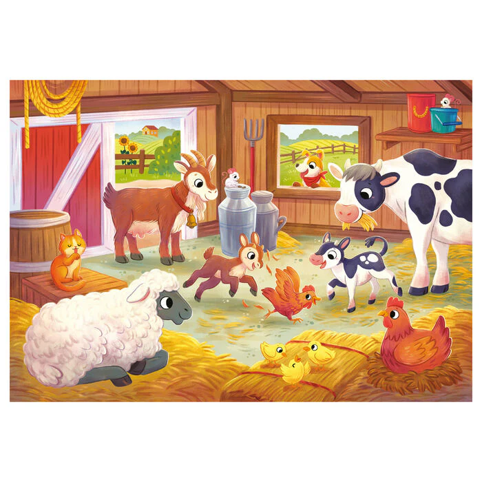 Puzzle Granja 2X20pzs - Image 2