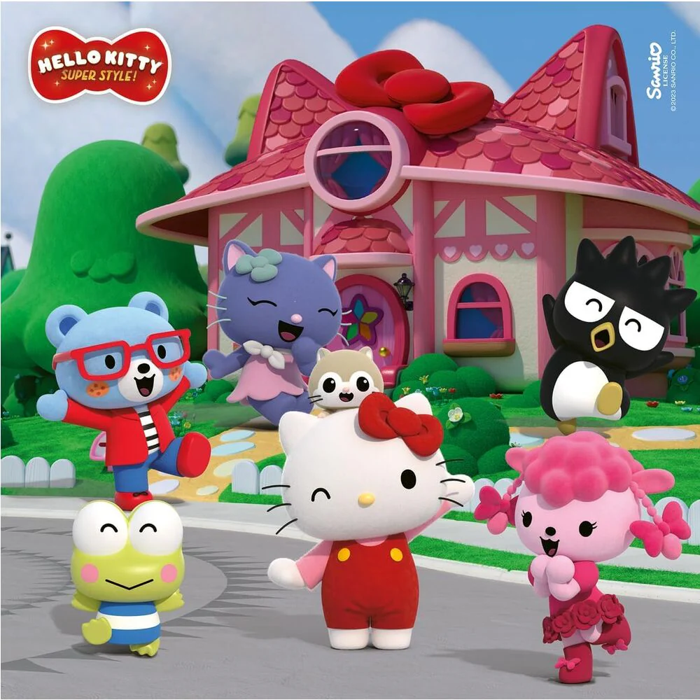 Puzzle Hello Kitty - Hello Kitty And Friends 3X49pzs - Image 2