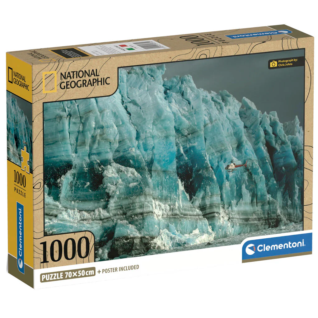 Puzzle Hubbard Glacier National Geographic 1000Pzs