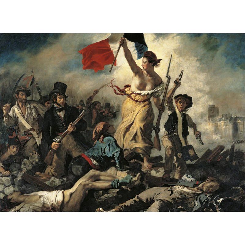 Puzzle La Libertad Guiando Al Pueblo Museo Louvre 1000Pzs