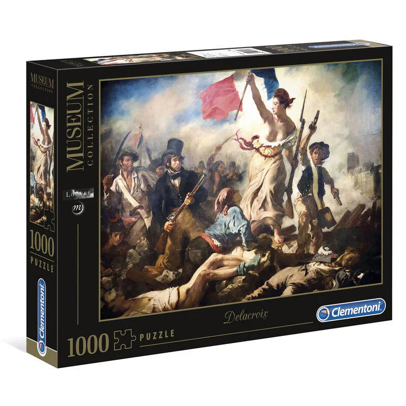 Puzzle La Libertad Guiando Al Pueblo Museo Louvre 1000Pzs - Image 2
