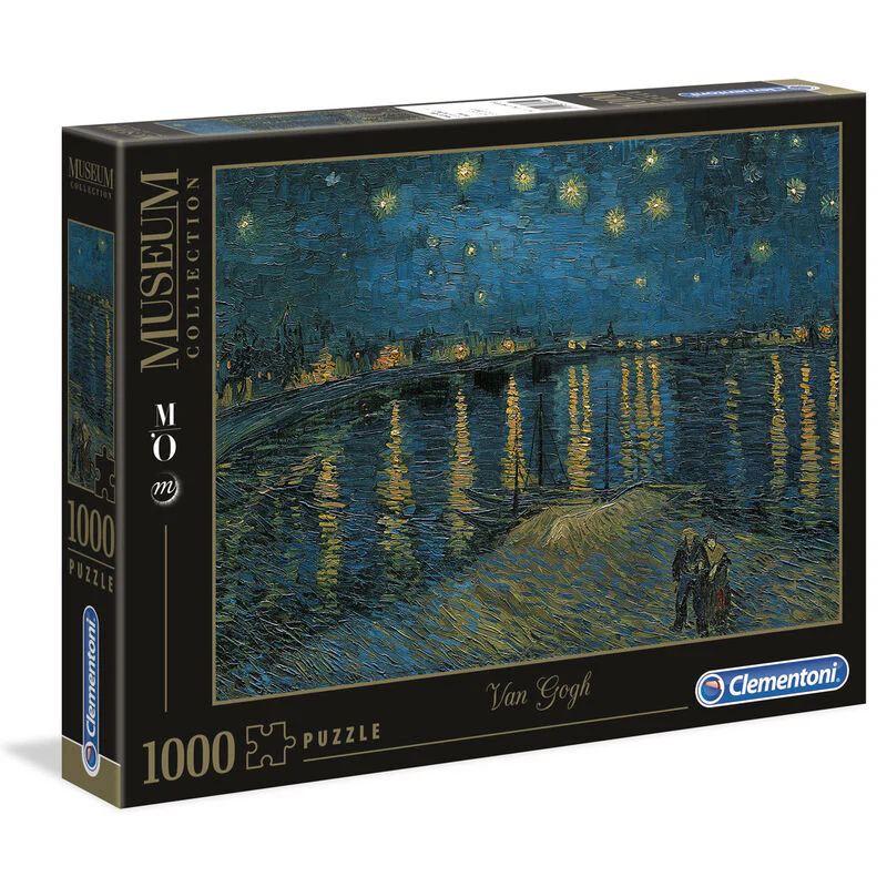 Puzzle La Noche Estrellada Rodano Van Gogh Musseum Collection 1000Pzs - Image 2